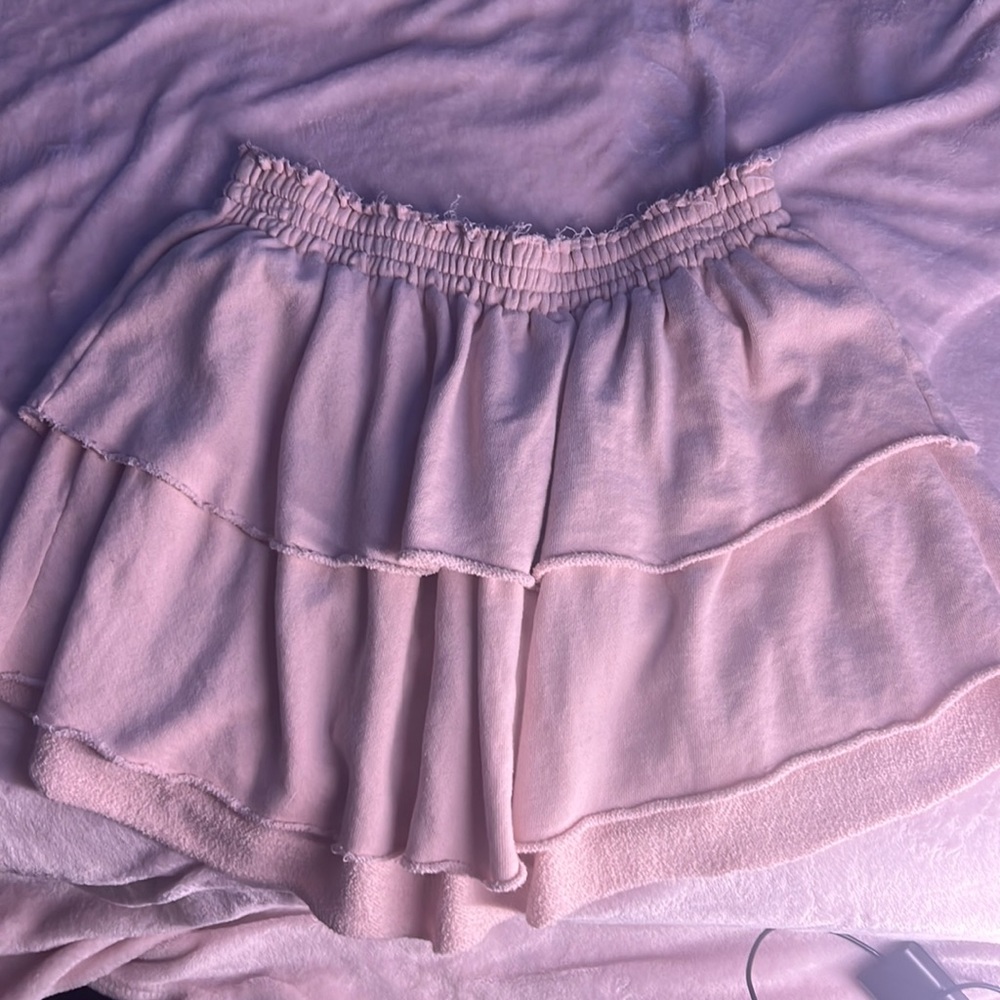aerie pink skirt
